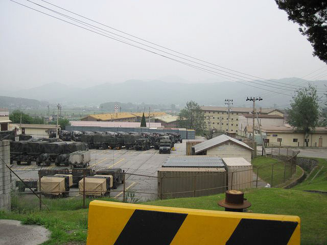 Camp Stanley south Korea Motor Pool